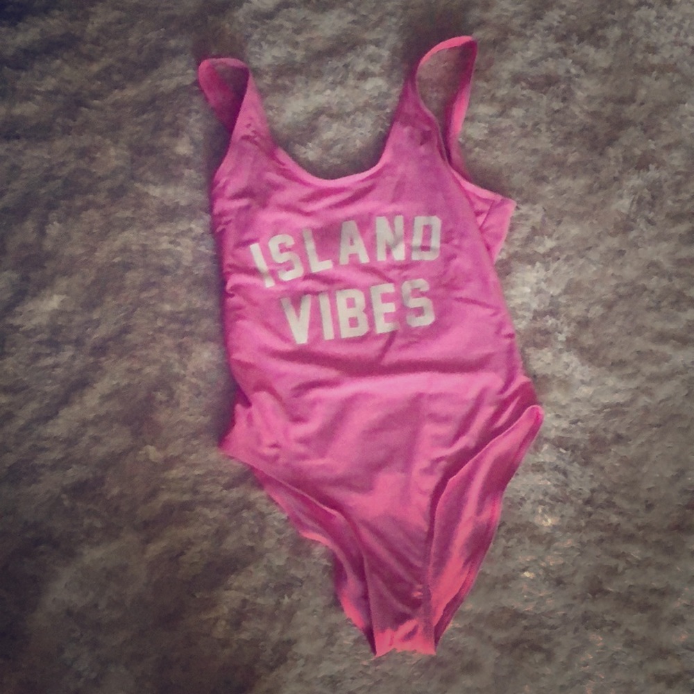 Island Vibes One Piece Bathing Suit